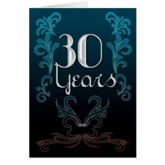 30 Years (anniversary) Card