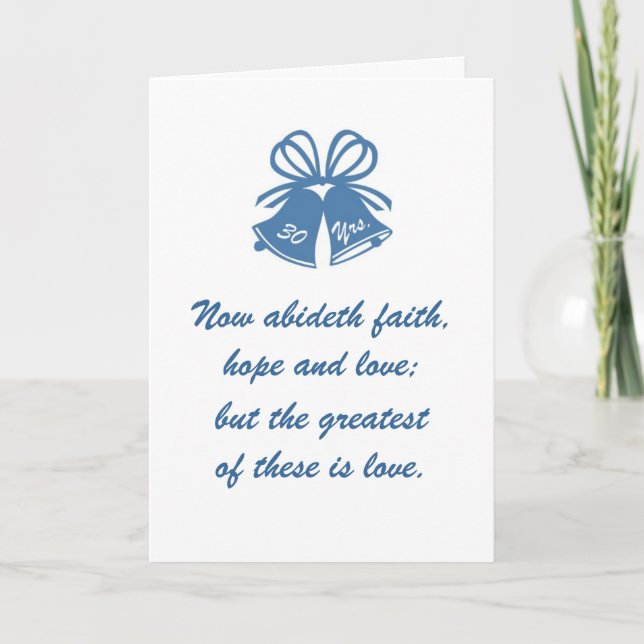 30 years of love card (Front)