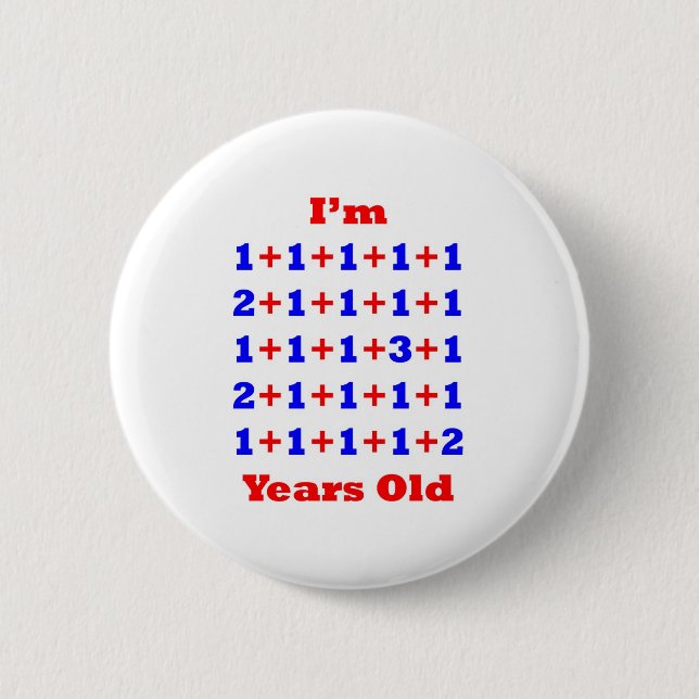 30 Years old! Pinback Button (Front)