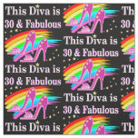 30 YR OLD SHOE QUEEN FABRIC