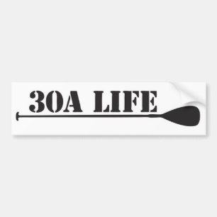 30A LIFE "THE WATERMAN" BUMPER STICKER