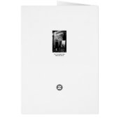 30ter Rue Gassendi Paris Black White Card (Back)