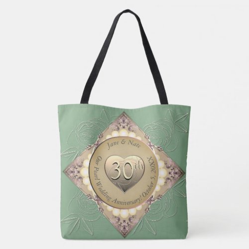 30th/12th Pearl Anniversary Tote