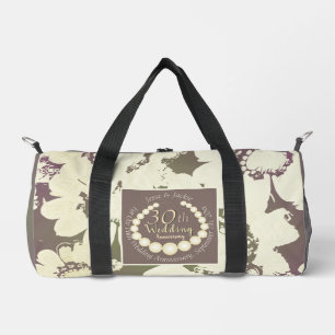 30th/12th Pearl Floral Print Cut Sew Bag