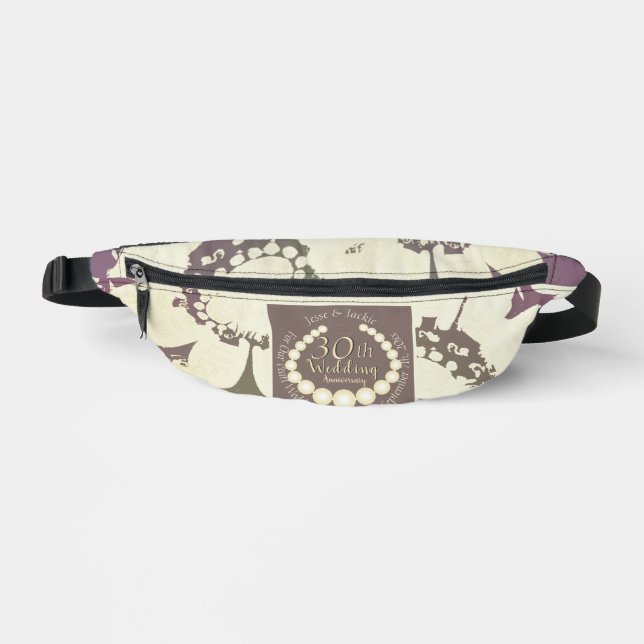 30th/12th Pearl Floral Print Cut Sew Bag (Front)