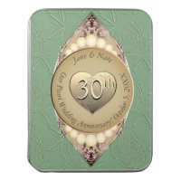 30th/12th Pearl & Green Wedding Anniversary