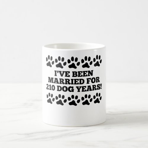 30th Anniversary Dog Years Coffee Mug