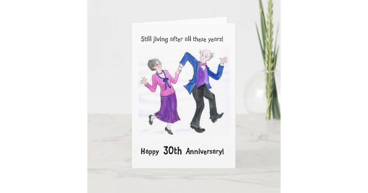 30th-anniversary-greeting-card-zazzle