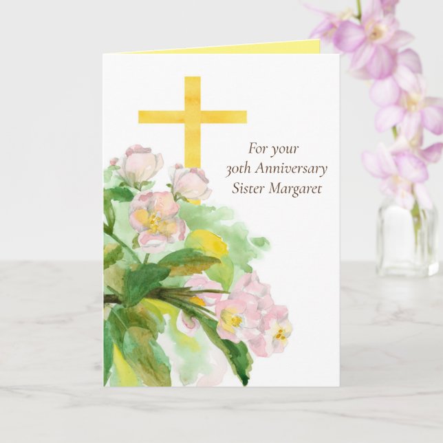 30th-anniversary-nun-religious-life-christian-card-zazzle for Free Printable Christian Anniversary Cards 30th Anniversary Nun Religious Life Christian Card | Zazzle for Free Printable Christian Anniversary Cards