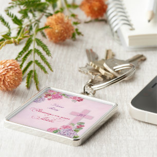 30th Anniversary of Religious Life Catholic Nun Keychain