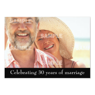 30th Anniversary Party Invitation