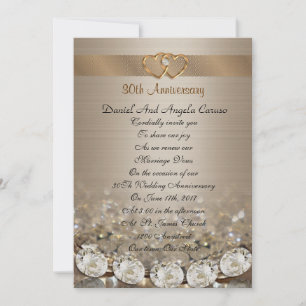 30th Anniversary vow renewal Invitation