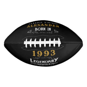 30th Birthday 1993 Monogram Legendary Football