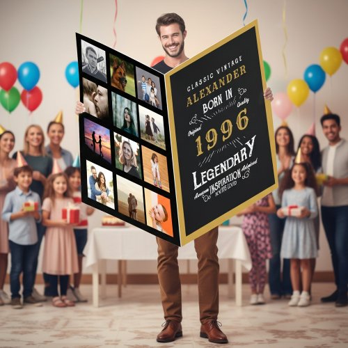 30th Birthday 1996 Legend Photo Template Giant