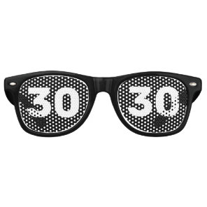 30TH BIRTHDAY 30 NOVELTY SUNGLASSES SHADES