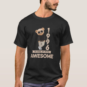 30th Birthday 30 Years Teddy Bear Being Awesome Th T-Shirt