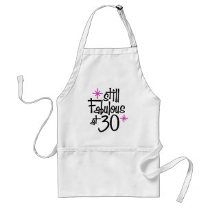 30th Birthday Adult Apron