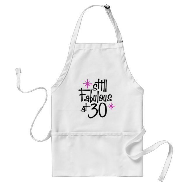 30th Birthday Adult Apron (Front)