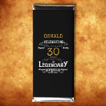 30th Birthday Black Gold Legendary Retro Hershey Bar Favors<br><div class="desc">Vintage Black Gold Elegant Hershey Bar - Personalized 30th Birthday Celebration Favors. Celebrate your milestone 30th birthday with a touch of elegance, class, and sweetness! Our Vintage Black Gold Hershey Bars are the perfect way to make your mark with personalized birthday favors. Every bar boasts a rich and luxurious black...</div>