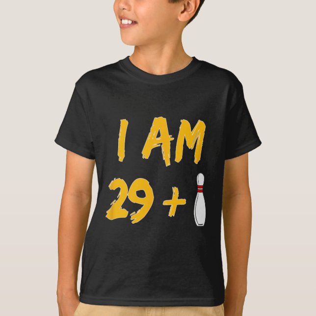 30th Birthday Bowling Shirt Bowler Gift Party  (Front)