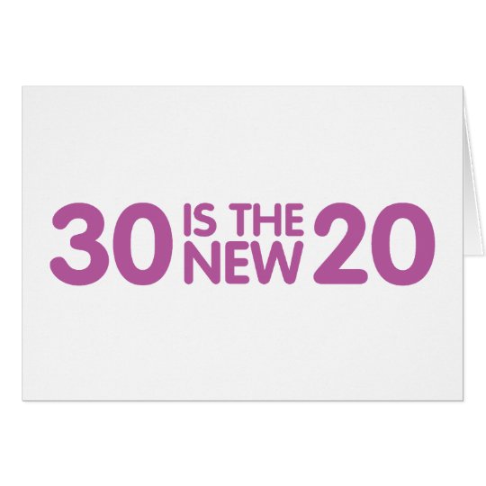 30th Birthday Card
