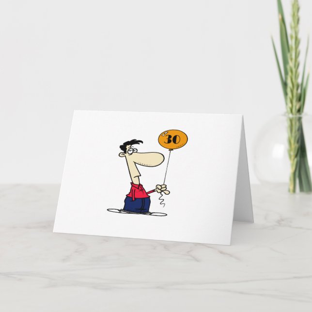 30th Birthday Card (Front)