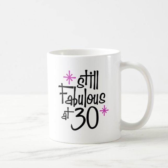 30th Birthday Coffee Mug (Right)
