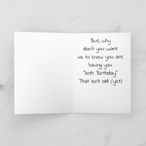 **30th BIRTHDAY** DOG IS JUST A JOKESTER FOR SURE Card Zazzle