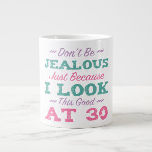 30th Birthday For Women Large Coffee Mug