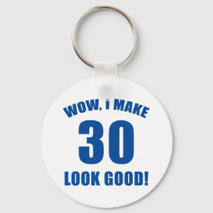 30th Birthday Gag Gift (b) Keychain