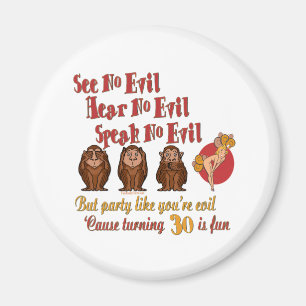 30th Birthday Gifts Magnet