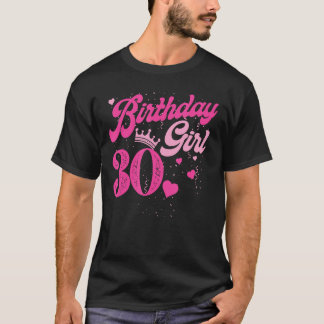 30th Birthday Girl Crown 30 Years Old Bday T-Shirt
