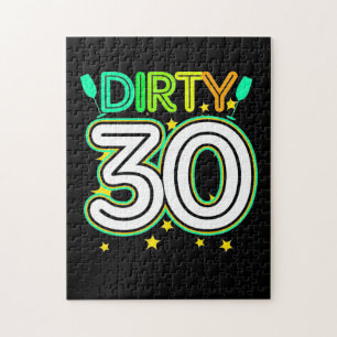 30th Birthday   Happy 30th Birthday Jigsaw Puzzle