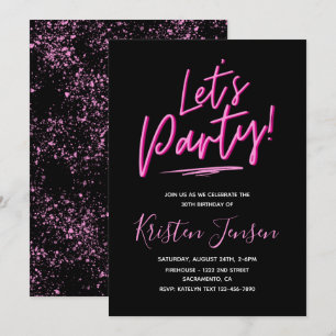 30th Birthday Invitation 30th Birthday Party