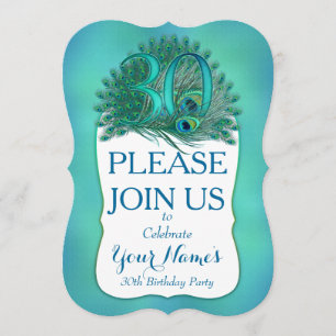 30th Birthday Invitations