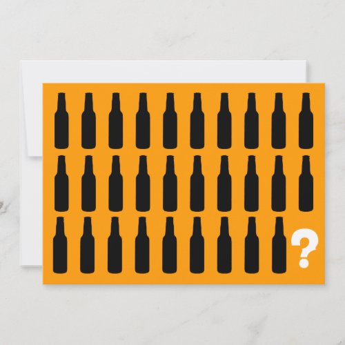 30th Birthday Invitations - Beer Cheers!