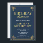 30th birthday invitations Birthday dinner Men<br><div class="desc">30th birthday invitations Birthday dinner Men</div>