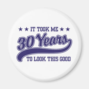 30th Birthday Magnet