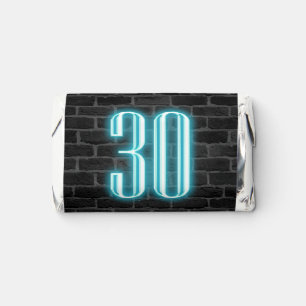 30th Birthday Neon Sign Hershey's Miniatures