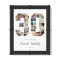 30th Birthday Number 30 Custom Photo Collage