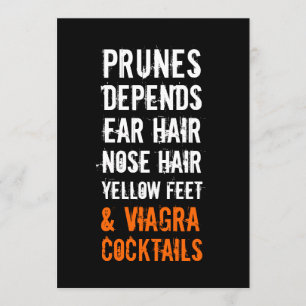 30th Birthday Party Geezer Invitation