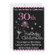 30th Birthday Party Invitation - Cocktail Glass