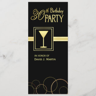 30th Birthday Party Invitations