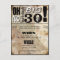 30th Birthday Party Invitations