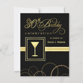 30th Birthday Party Invitations