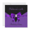 30th Birthday Party Jewel Bow Black Purple