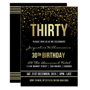 mens 30th birthday invitations