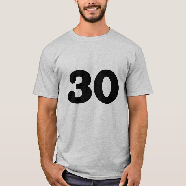 30th Birthday Party T-Shirt (Front)