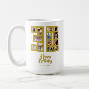 30th Birthday Photo Collage Coffee Mug