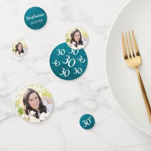30th Birthday Photo Confetti